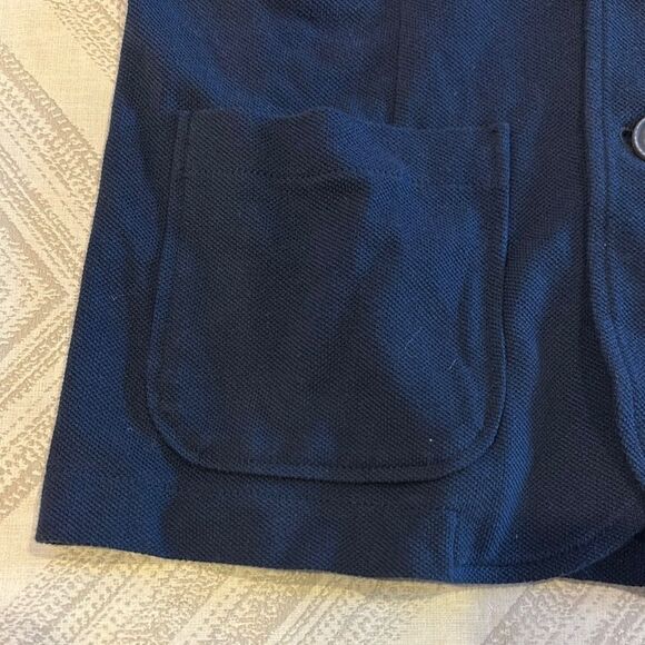 Il Gufo Boys Navy Blue Cotton Blazer - Multiple Sizes - Picture 4 of 7